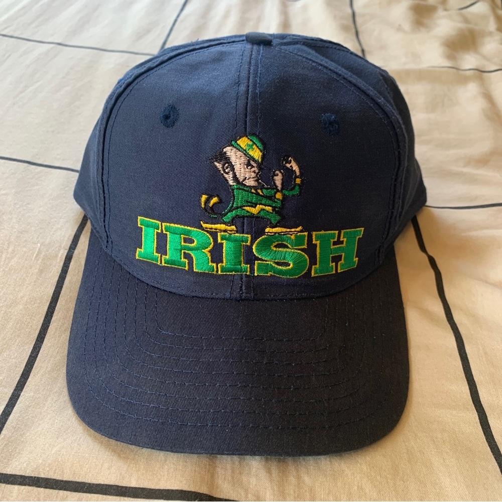 Vintage Notre Dame Fighting Irish NCAA College SnapBack Hat